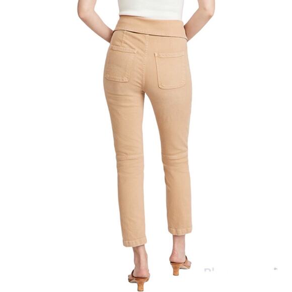 JONATHAN SIMKHAI Henley Tie Waist Pants tan - Picture 6 of 15
